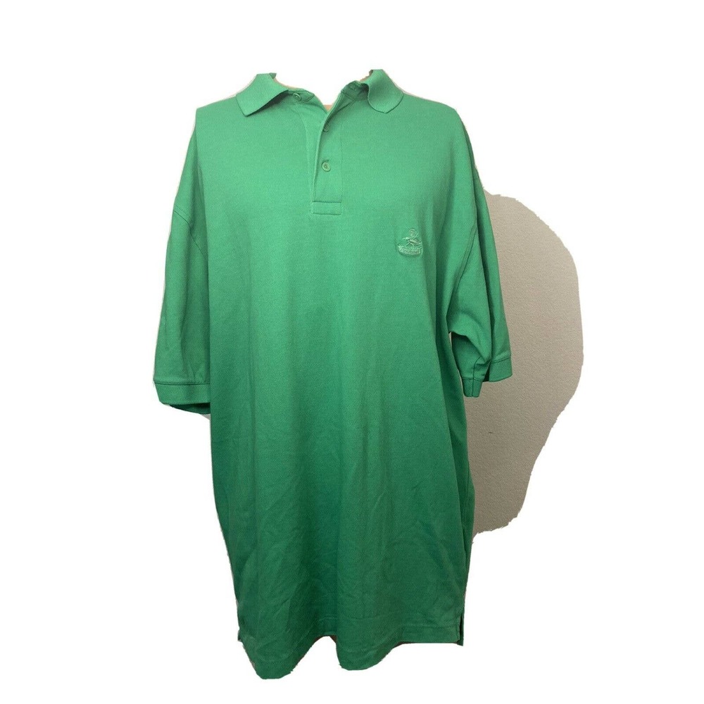 Faconnable Green Polo Shirt With Logo Large